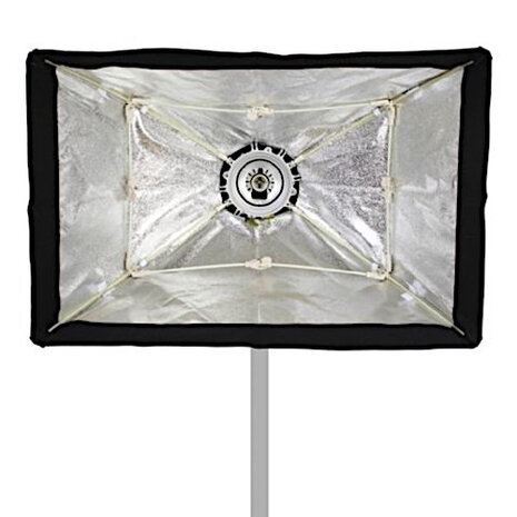 softbox Fesb-6090HC opvouwbaar 60 x 90 cm zwart