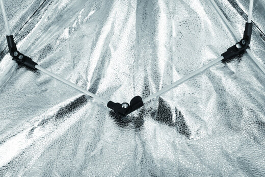 softbox Fesb-80120 opvouwbaar 80 x 120 cm zilver