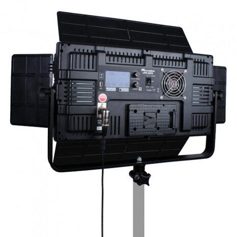 studiolamp LPW-100TD 455 x 240 x 101 mm zwart