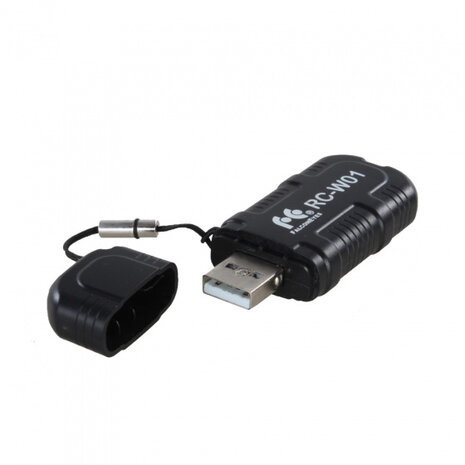 WiFi dongle RC-W01 12,5 x 8 x 1 cm zwart