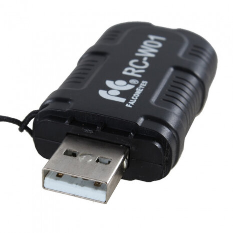 WiFi dongle RC-W01 12,5 x 8 x 1 cm zwart