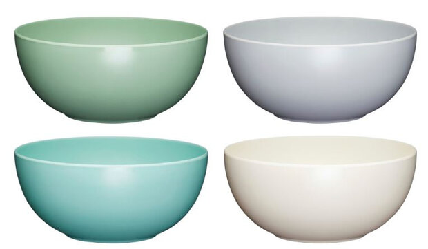 kommen Color Classics 15 cm melamine 4 stuks
