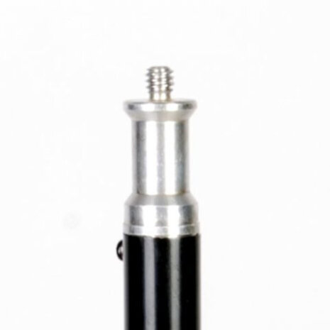 lampstatief I-2001 82-200 cm aluminium zwart