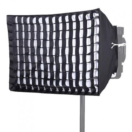 softbox en honingraat Plsh-DS812 zwart 3-delig