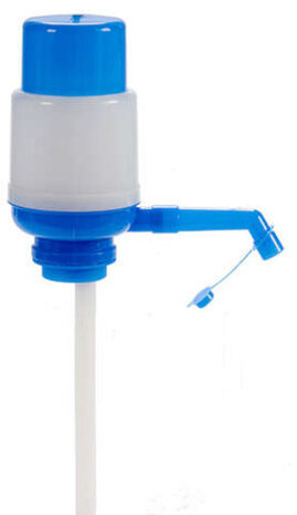 drankendispenser Pomp 64 cm wit/blauw