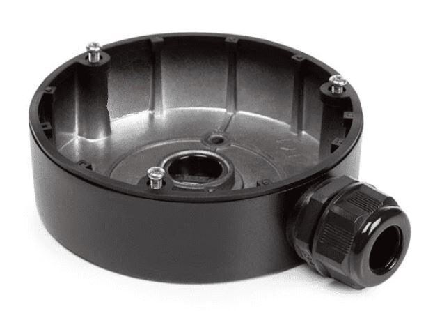 aansluitdoos voor Ecamip101b 126,7 mm alu zwart