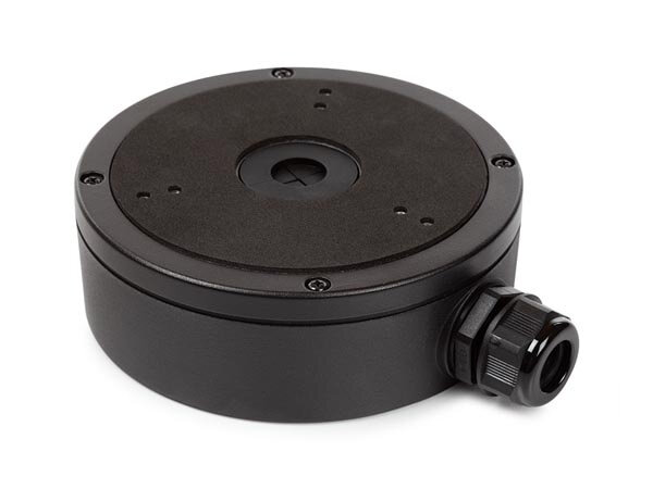 aansluitdoos Ecamtvi501b 157 mm aluminium zwart