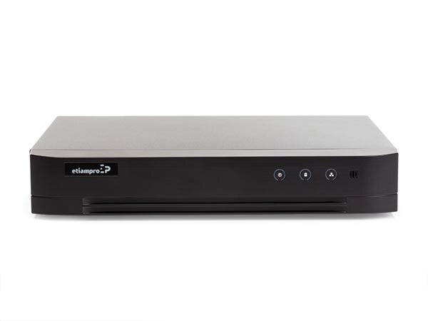 IP-netwerk recorder 65W 4 kanalen staal zwart