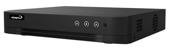 IP-netwerk recorder 65W 8 kanalen staal zwart