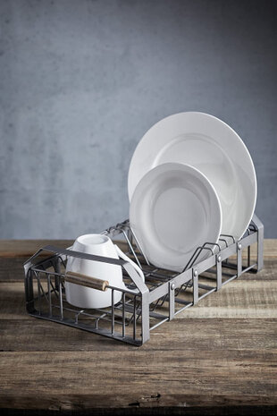 afdruiprek Industrial Kitchen 40 x 25,5 cm staal