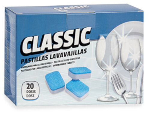 vaatwastabletten Classic 20 stuks