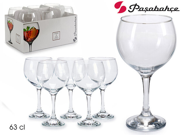 wijnglazen Bistro Burgundy 630 ml glas 6 stuks