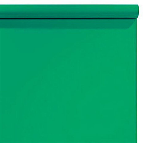 achtergrondrol 1,35 x 11 meter papier Chroma groen
