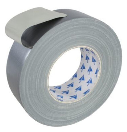 Gaffer Tape Pro 46mm 50m textiel grijs