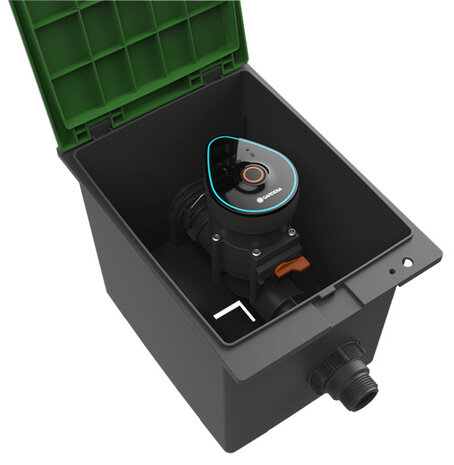 beregeningsventiel 9V bluetooth 12 bar zwart/turquoise