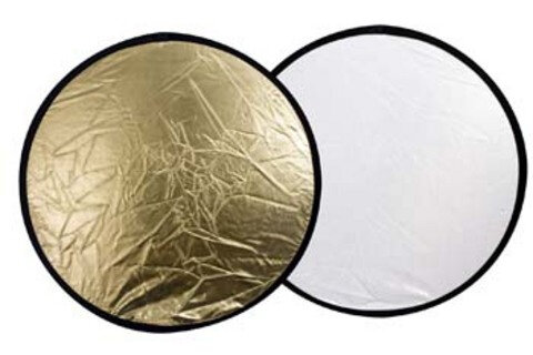 reflectiescherm 2-in-1 R-60GS 60 cm goud/zilver