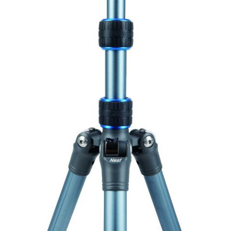 camerastatief NT-235K 137 cm aluminium blauw/zwart