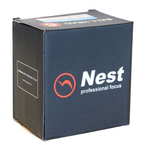 balhoofd NT-330H 8,5 cm 10 kg aluminium zwart