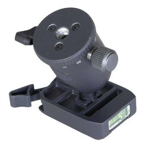 balhoofd NT-330H 8,5 cm 10 kg aluminium zwart