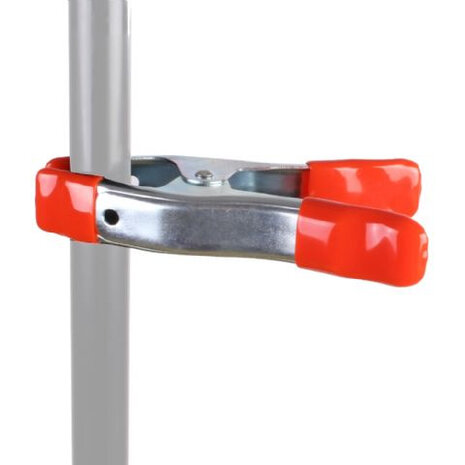 veerklem MC-1085A 16 cm staal rood/zilver