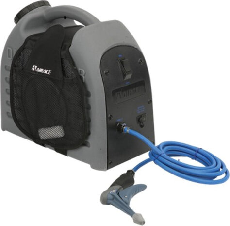 hogedrukreiniger Dirt Worker mobiel 12V zwart/grijs
