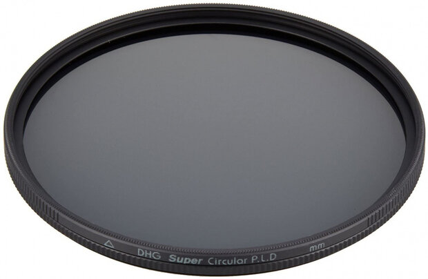 ​​​​​​​camerafilter Circ Pola Super DHG 72 mm glas zwart