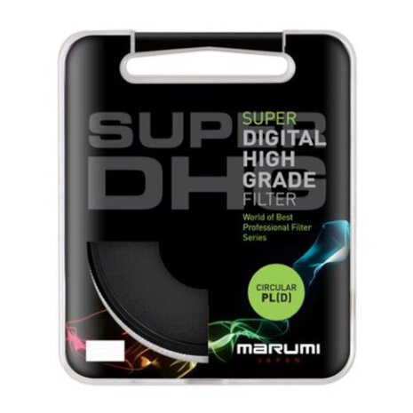 ​​​​​​​camerafilter Circ Pola Super DHG 72 mm glas zwart