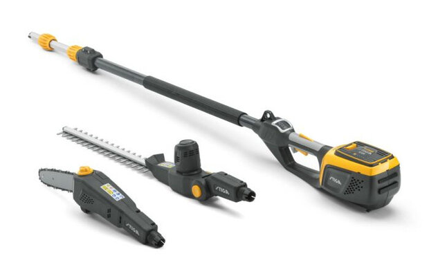 snoeimultitool SMT 500 AE 2-in-1 accu 295 cm zwart/geel