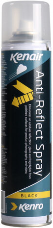 anti-reflectiespray&nbsp;mat 400 ml zwart/transparant