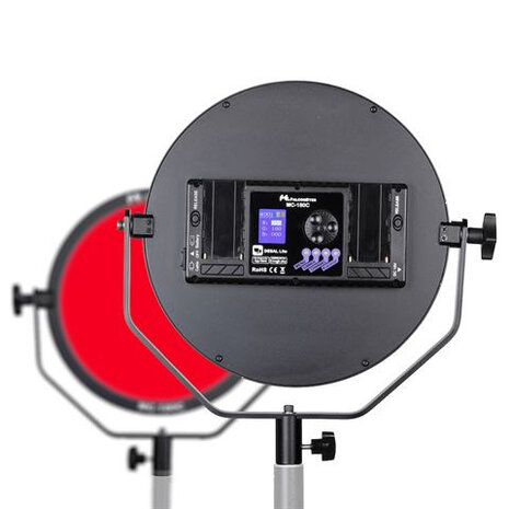 studiolamp MC-180C RGB led 18W 1300 lux zwart