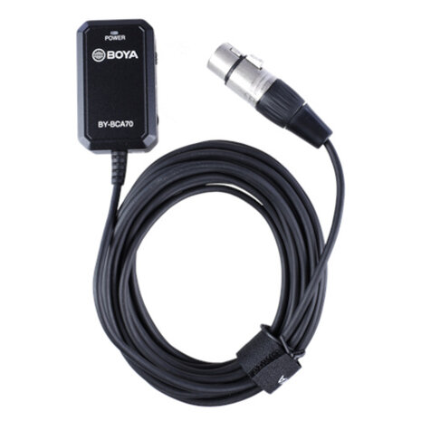 audio-adapter BY-BCA70 XLR/USB 600 cm zwart