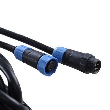 verlengkabel SP-XC08 led 8 meter rubber zwart