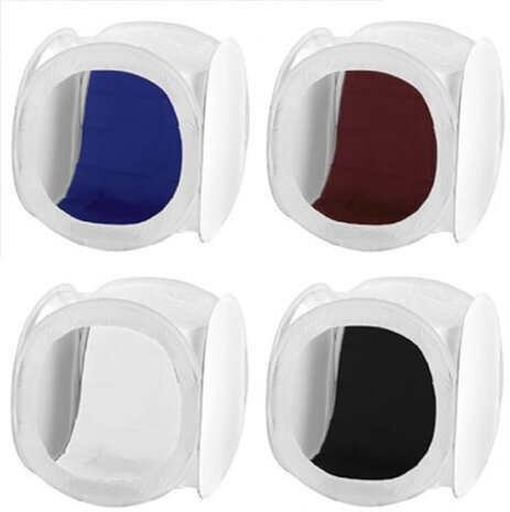 opnametent Lfpb-3 opvouwbaar 90 x 90 cm 6-delig
