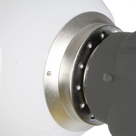 diffuusbol SK-DB300 S-bajonet 30 cm glas wit