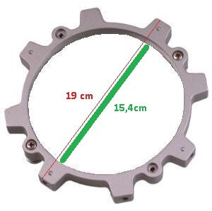 softboxring SB-SR 15,4 cm grijs