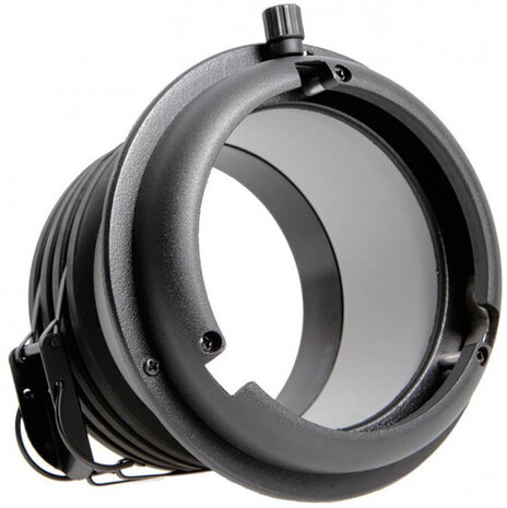 adapter SK-Pfbw Profoto naar Bowens staal zwart