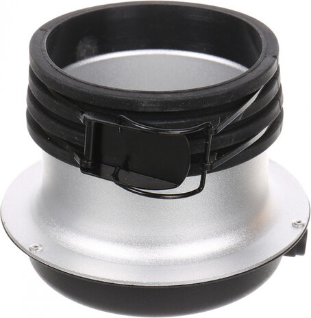 adapter SK-Pfbw Profoto naar Bowens staal zwart
