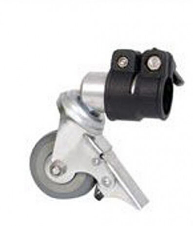 zwenkwielen PCA-22M staal zilver 3 stuks