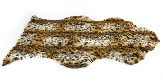vloerkleed Animal 110 x 70 cm polyester bruin