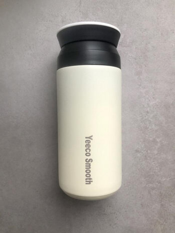 koffiebeker Yeeco Smooth 350 ml 16,8 cm RVS beige