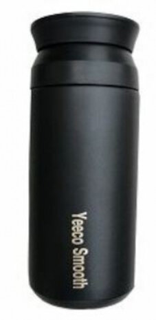 koffiebeker Yeeco Smooth 350 ml 16,8 cm RVS zwart