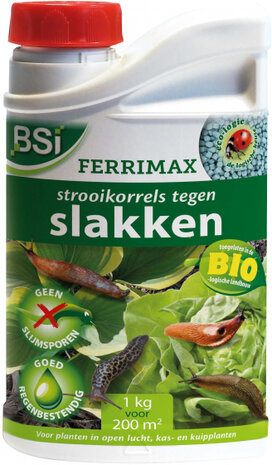 strooikorrels slakken Ferrimax 1000 gram mintblauw