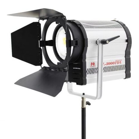 fresnellamp CLL-3000TDX led 58500 lux 300W zilver