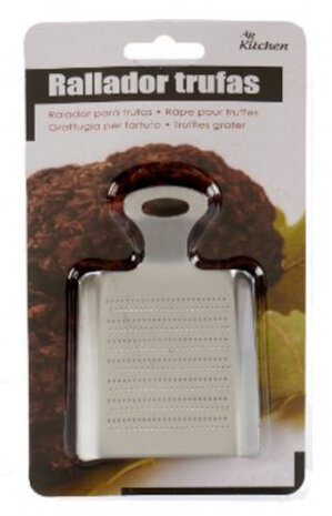 truffelrasp AR Kitchen 19 x 11 cm staal zilver