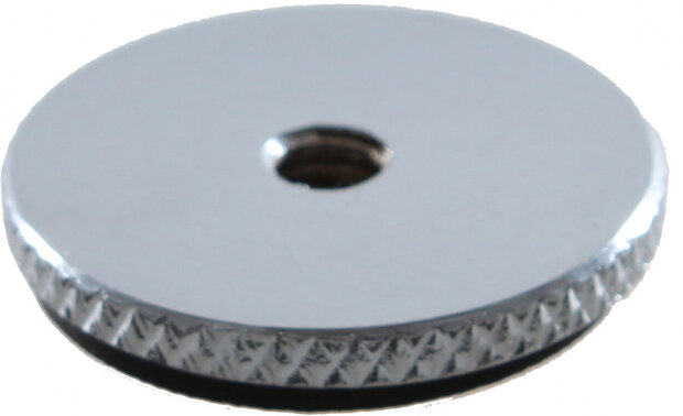 spigot verloopnippel MC-1061 aluminium zilver/zwart
