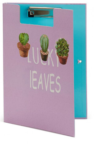 clipmap Cactus A4 karton/rubber paars