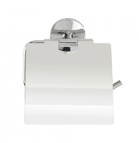 toiletrolhouder Cuba 13,5 x 13,5 cm zink chroom