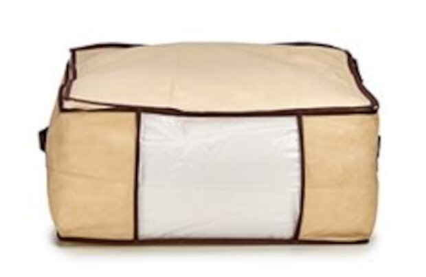 opberghoes 40,5 liter 45 x 45 x 20 cm acryl beige