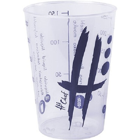 maatbeker 0,36 liter blauw