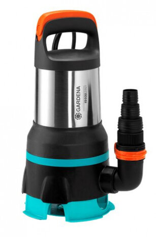 vijverpomp 2-in-1 aquasensor 860 watt zilver/zwart